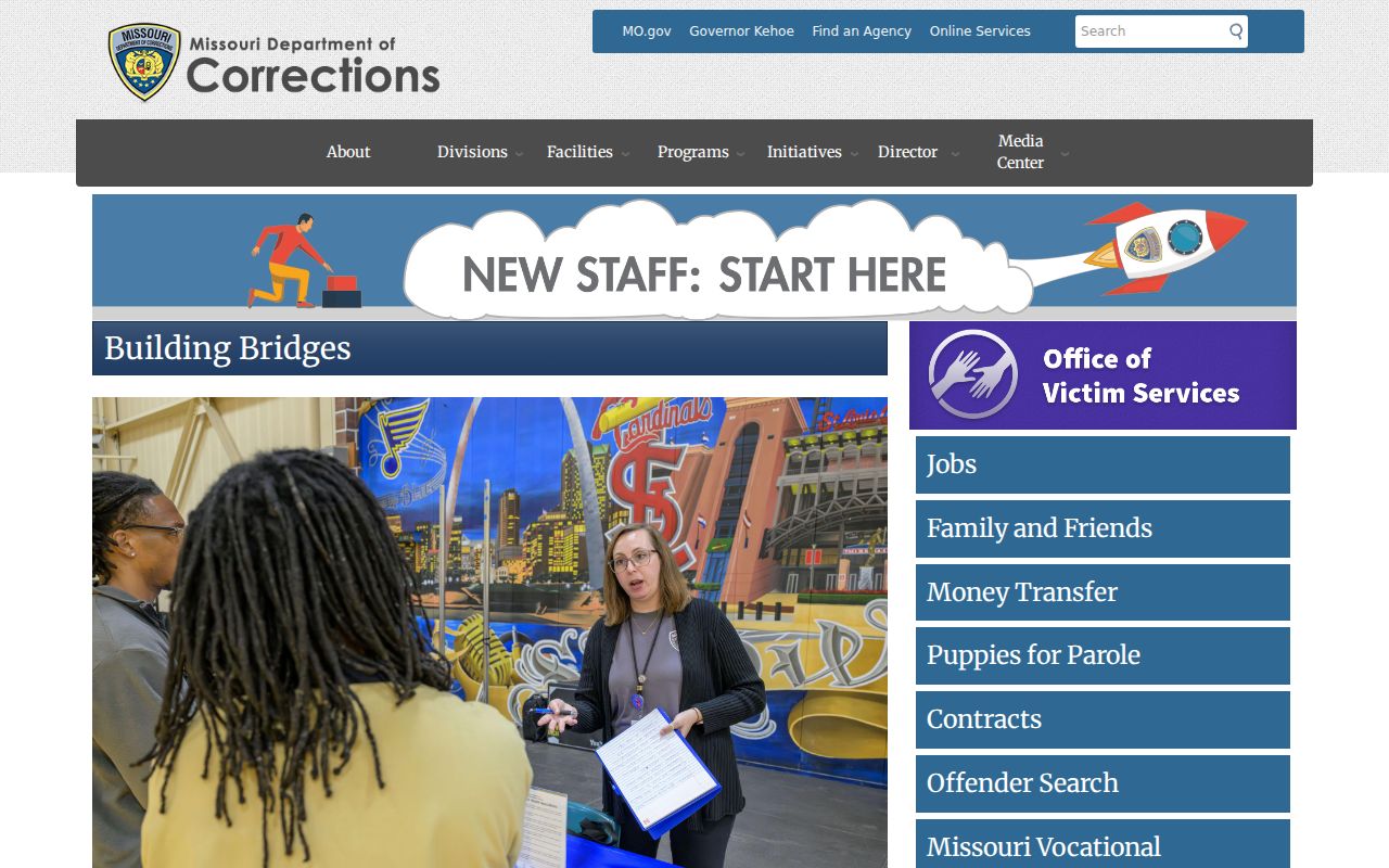 Nodaway County criminal records Missouri corrections search gateway
