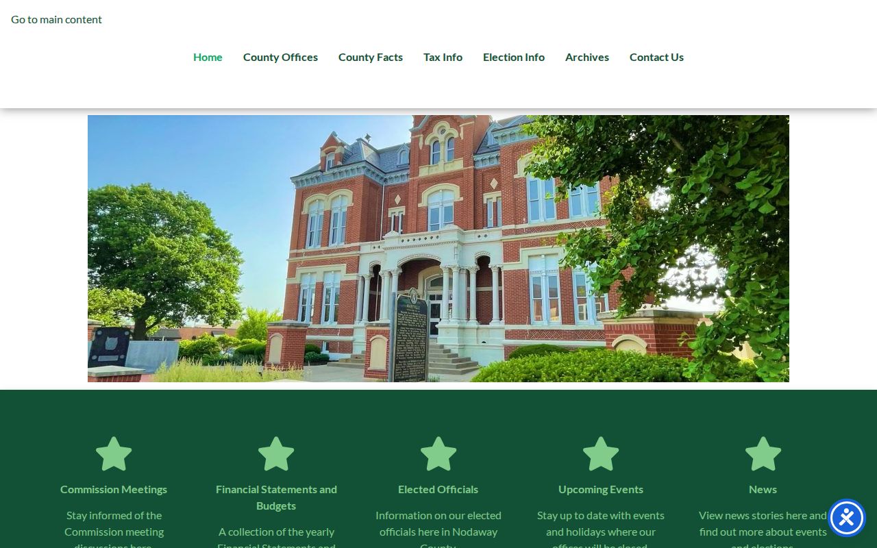 Nodaway County criminal history county government directory