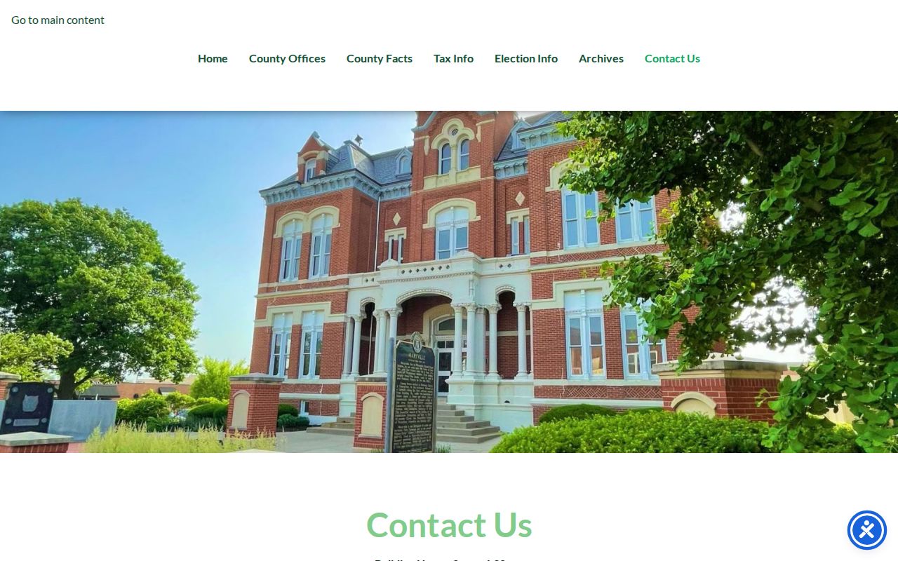 Nodaway County criminal records courthouse and administration contacts
